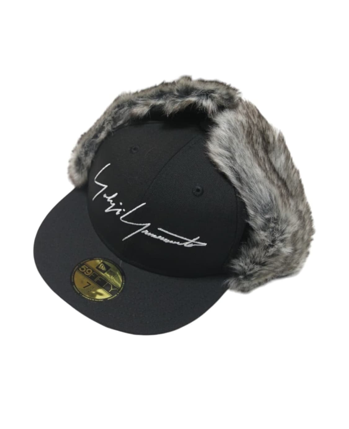 요지야마모토 퍼 이어플랩 캡 상품이미지2