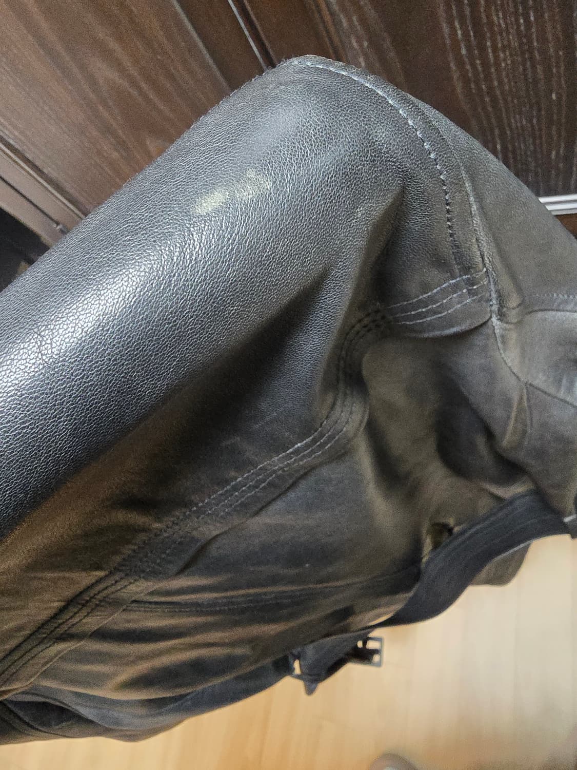 일본 토네이도 마트의 고품질 양가죽 자켓입니다. 상품이미지5