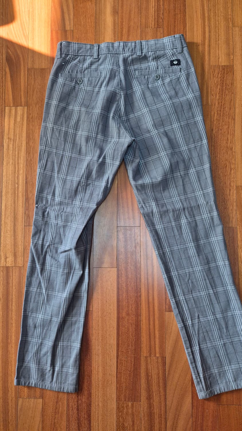 Dockers 체크 패턴 그레이 슬랙스 상품이미지6