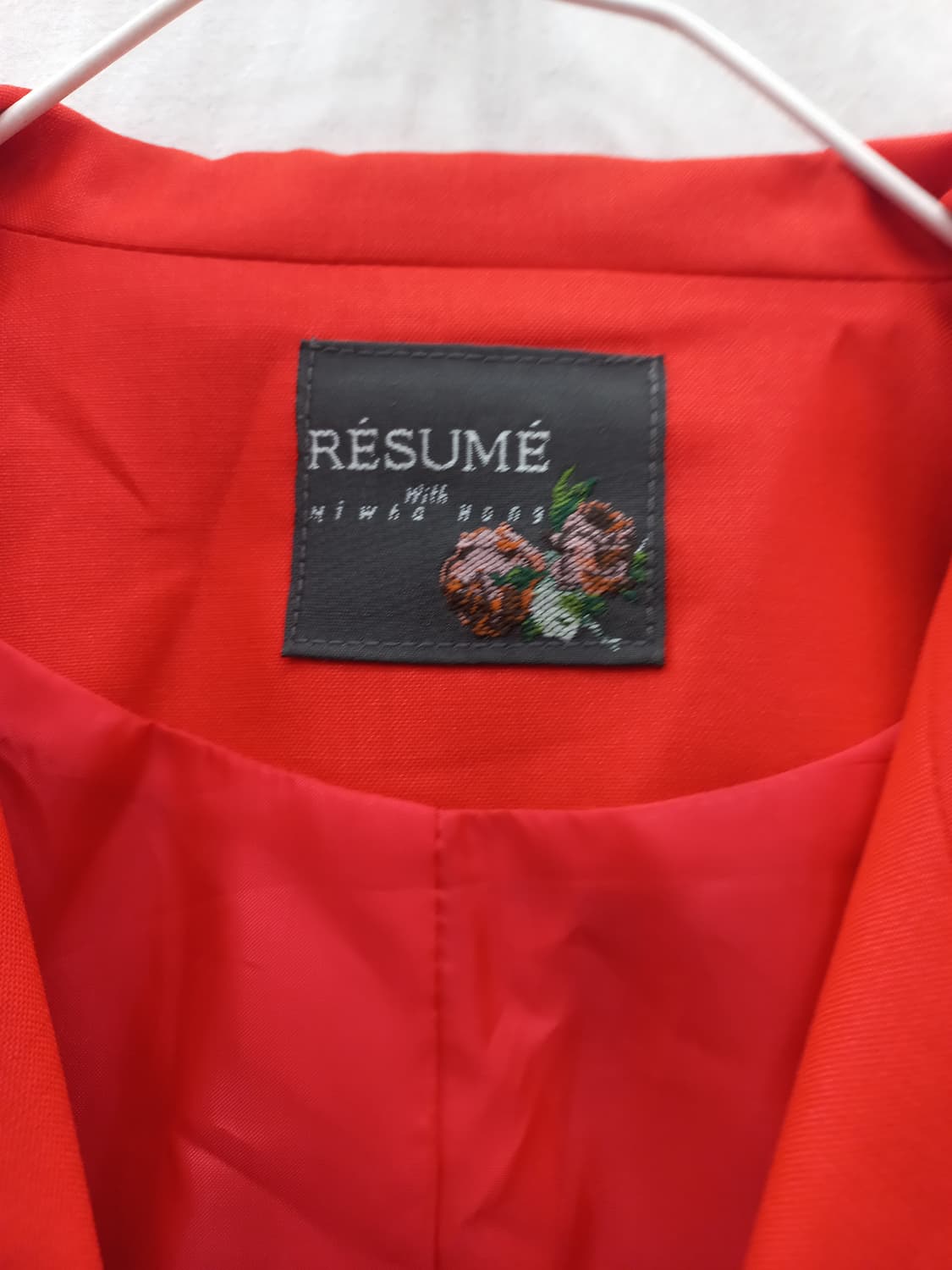 레쥬메 주황색 더블 코트 (여 95) 상품이미지1