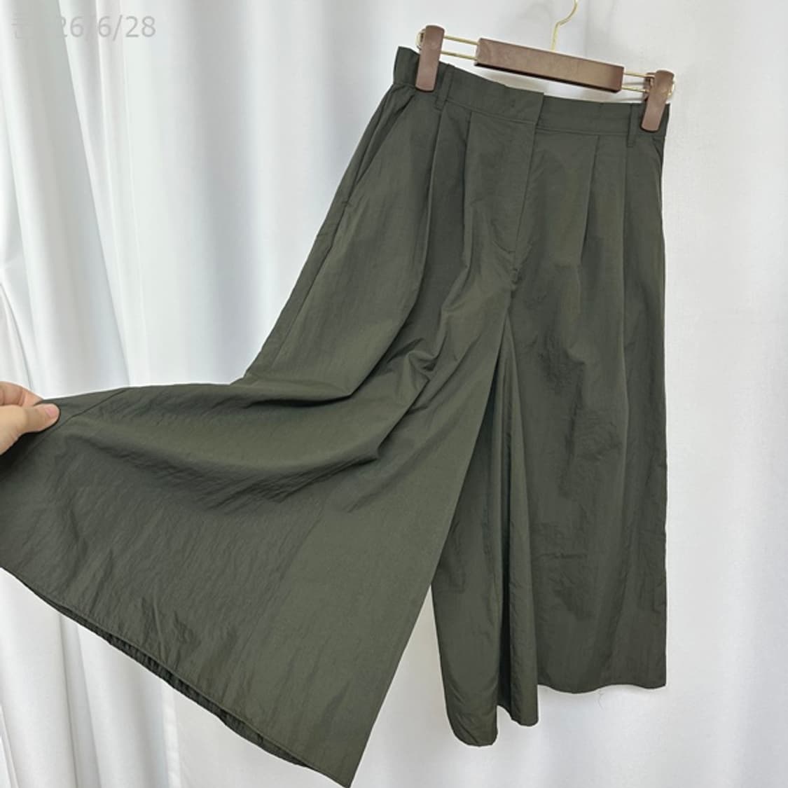 CHOR 여자 나일론 통넓은 바지 55 상품이미지4