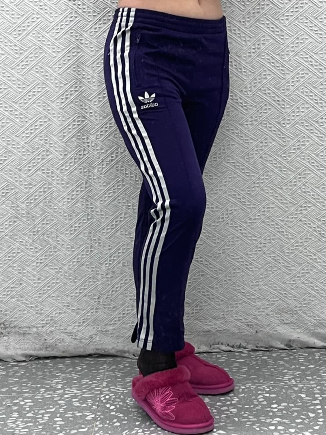 아디다스 파이어버드 퍼플실버 트랙팬츠 츄리닝바지 90 C06300 상품이미지1