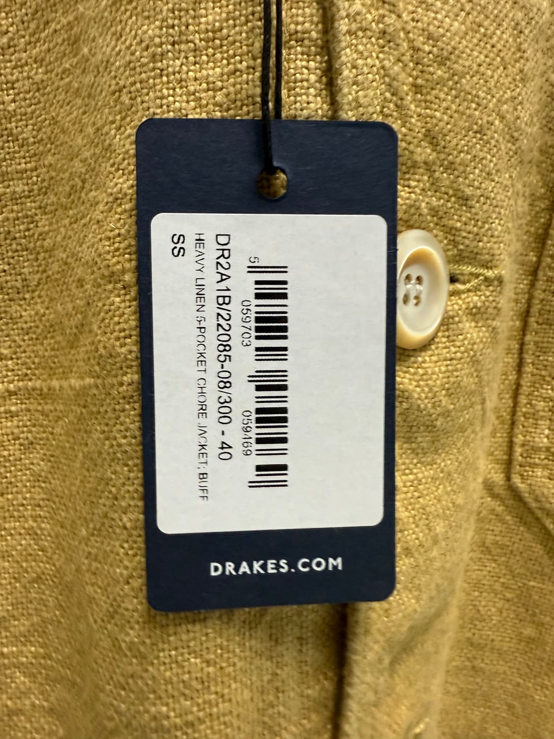 DRAKE'S HEAVY LINEN 5-POCKET CHOR 상품이미지4