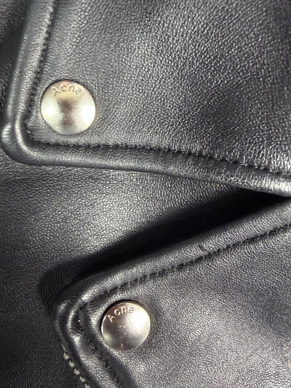 🖤 Acne Studios 라이더 가죽 자켓 (여성용) 상품이미지8