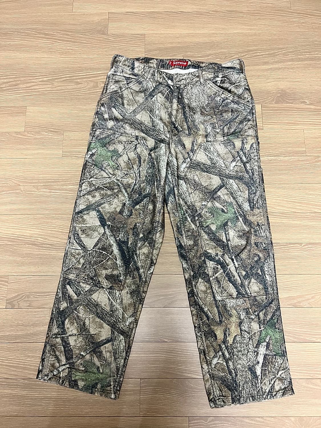 Supreme 몰스킨 더블니 리얼트리 팬츠 34 상품이미지1