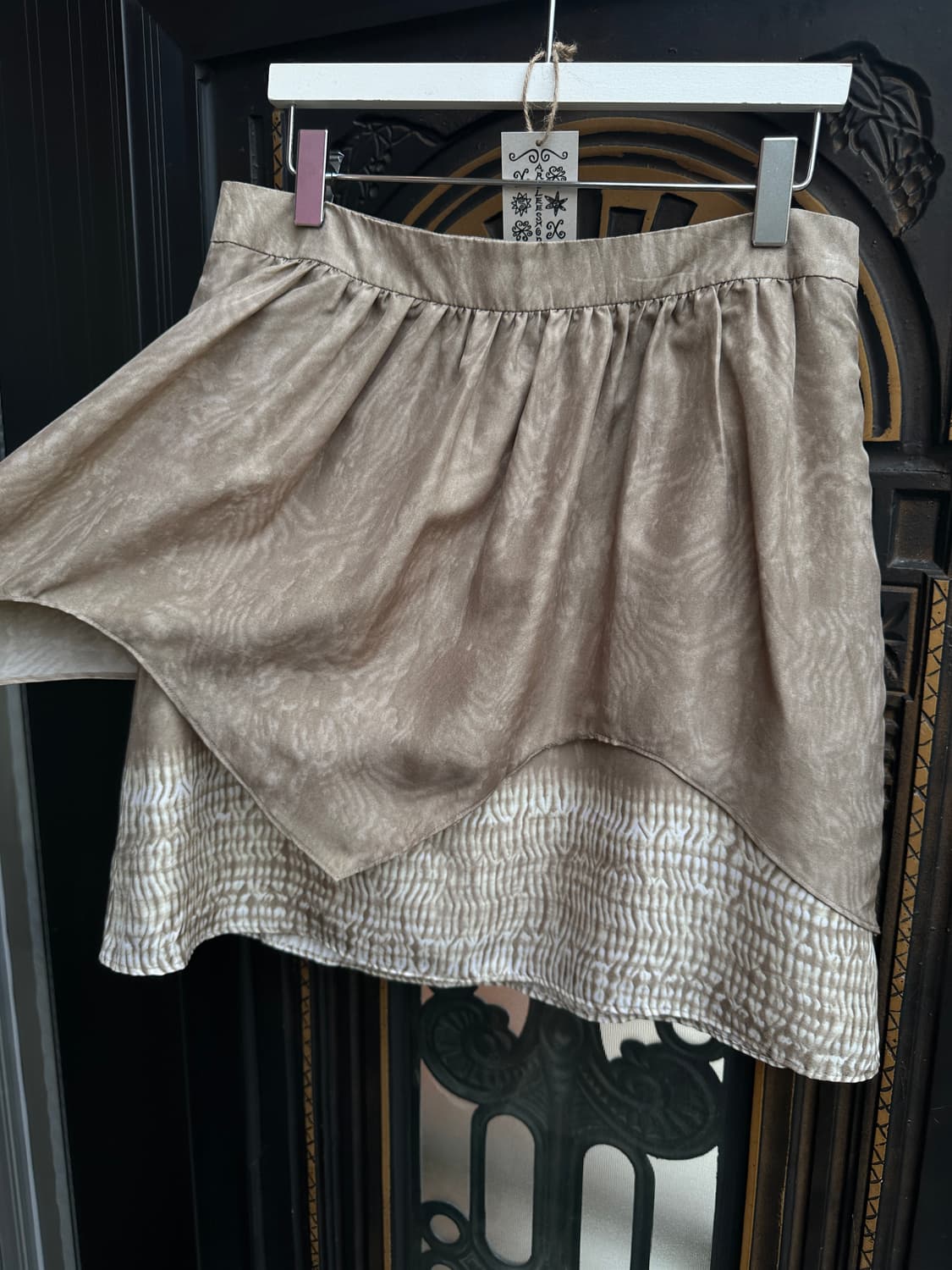 banana republic silk 100% 프린팅 스커트 상품이미지3