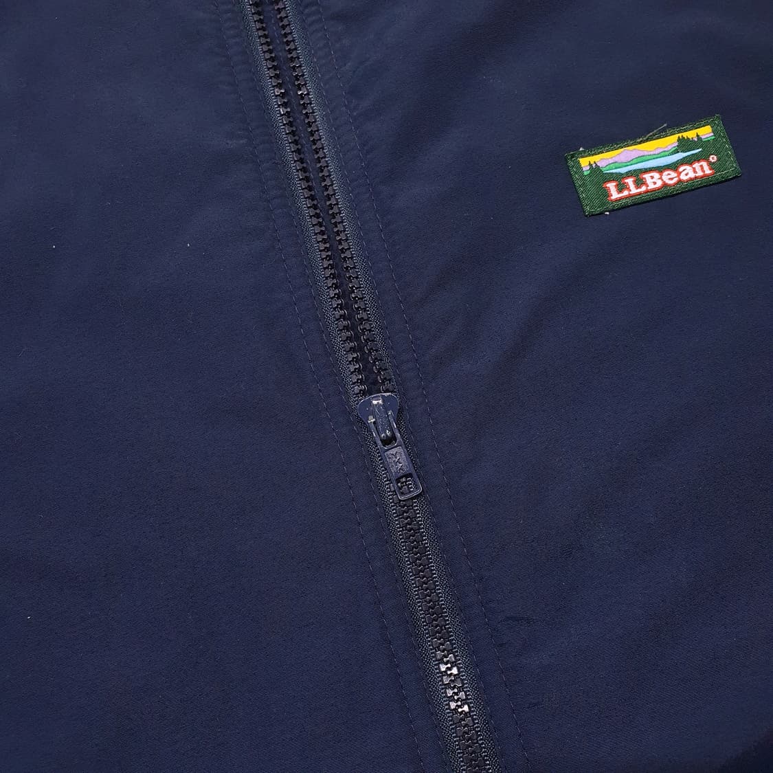 엘엘빈 웜업 자켓 90s 봄버 L (105~110) 네이비/퍼플 상품이미지5