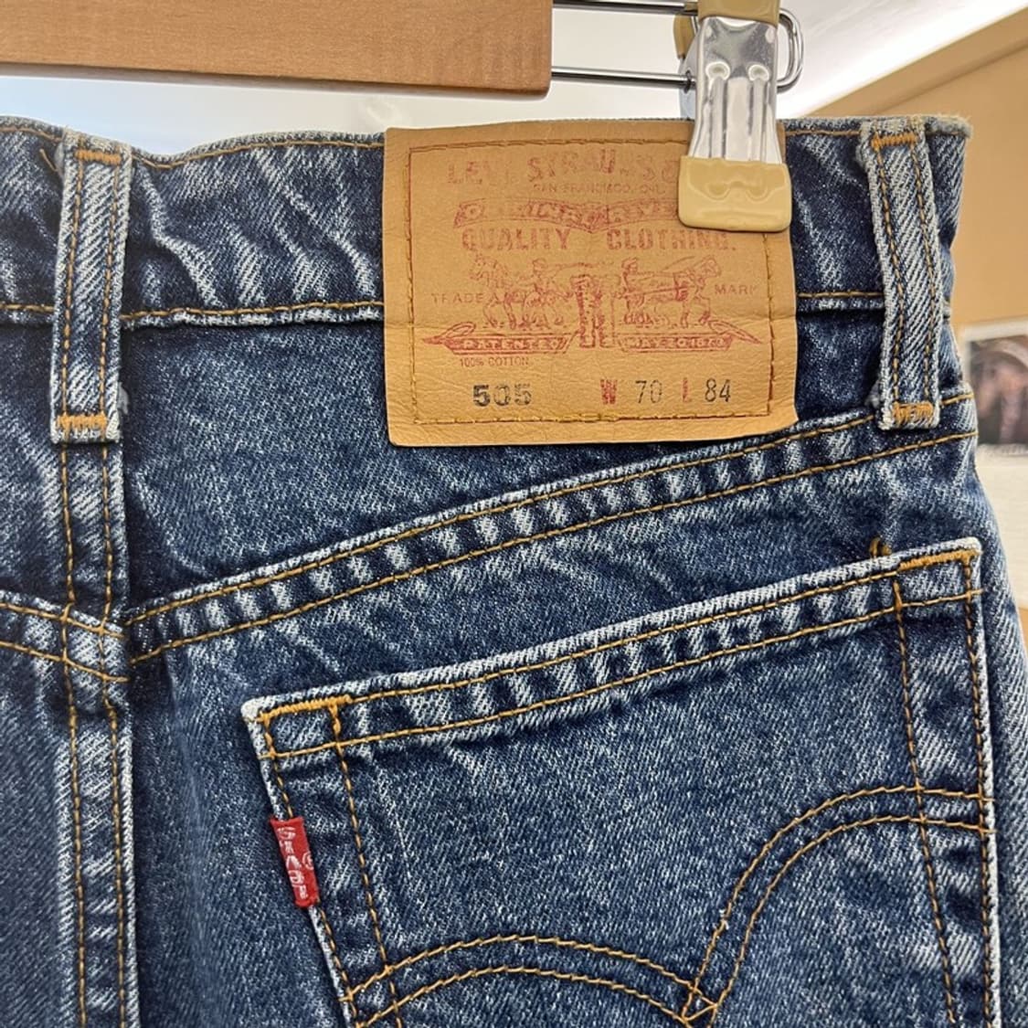 리바이스 505 모던 캐주얼 빈티지 데님팬츠 70 C10284 상품이미지4