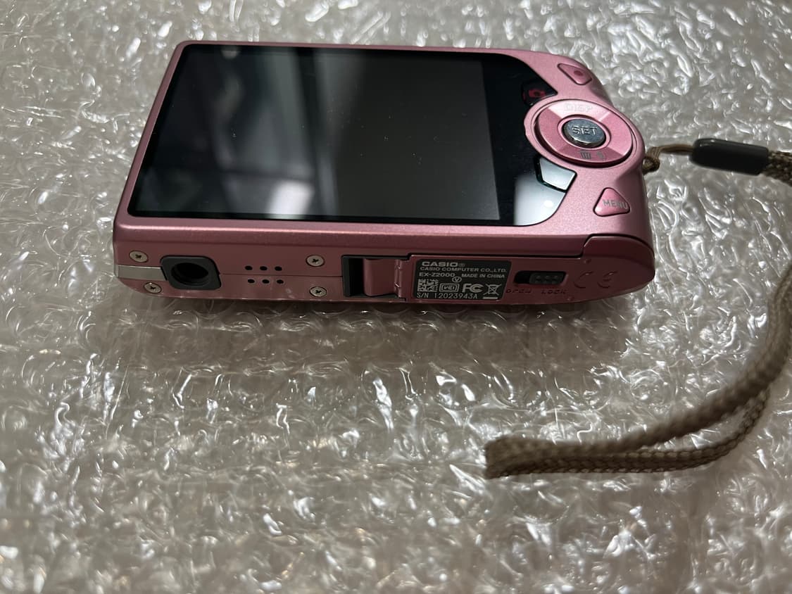 카시오 EXILIM  ex-z2000 핑크색 디카 상품이미지3