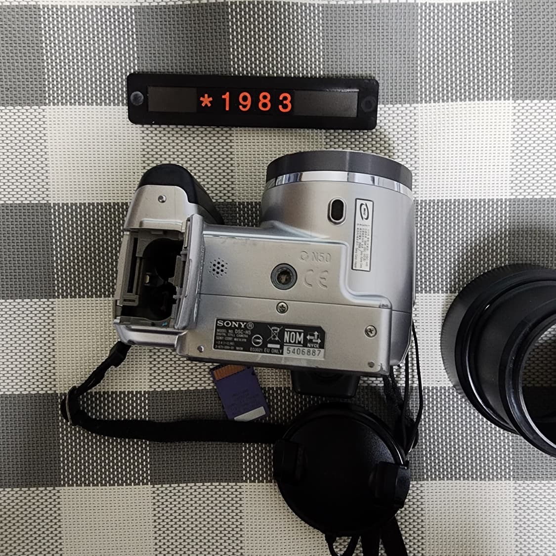 소니 슈퍼 스테디샷 DSC-H5 디지털카메라 AA건전지 사용 상품이미지5