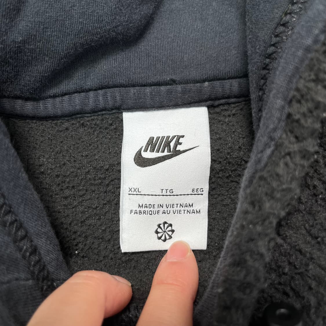 105 나이키 신형 양털 플리스 후드티 상품이미지4