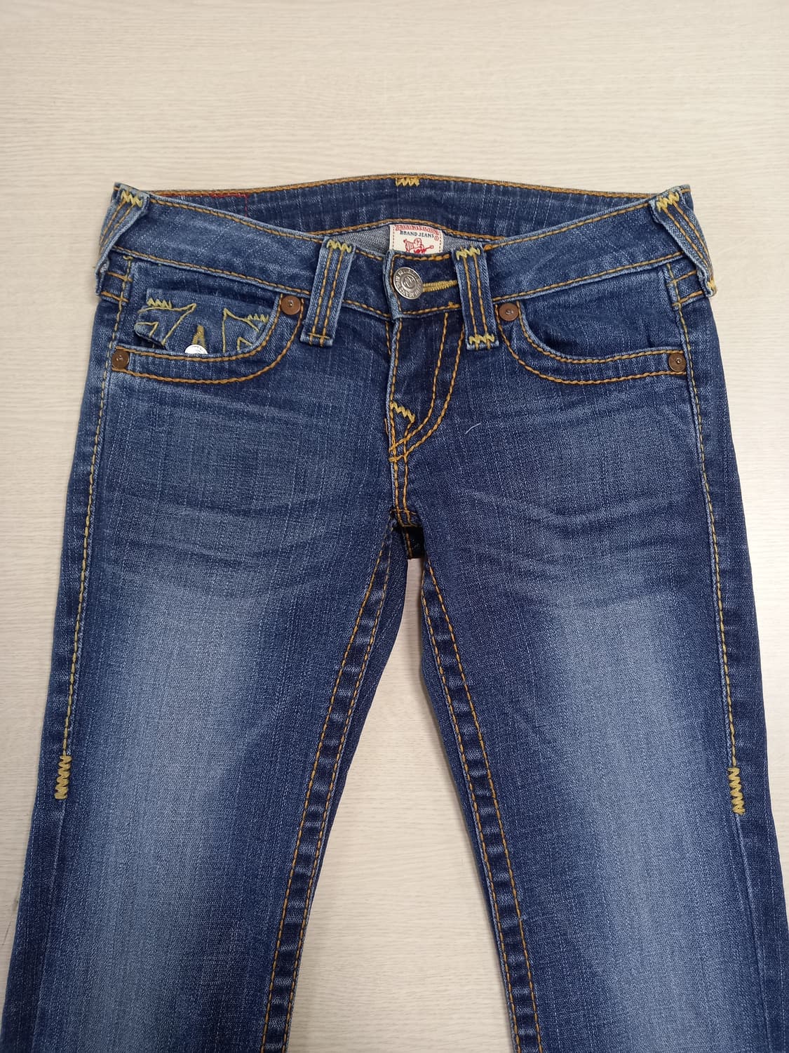 25 트루릴리젼 USA 골반 워싱 스판 슬림일자진 25-296 상품이미지3