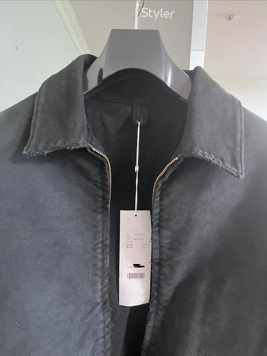 코모리(Comoli) 25AW 몰스킨 페이드 숏자켓 상품이미지2