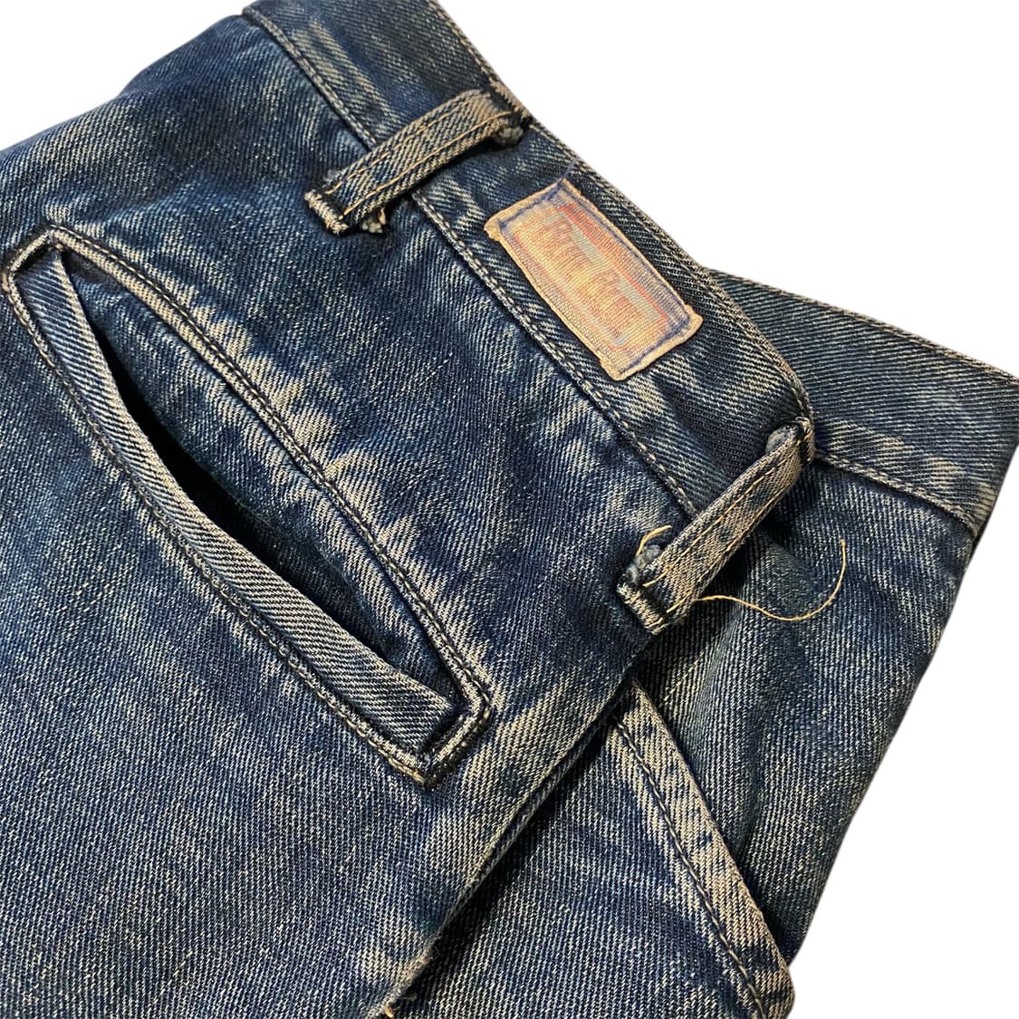 Blue Blue 와이드 컷오프 데님팬츠 상품이미지4