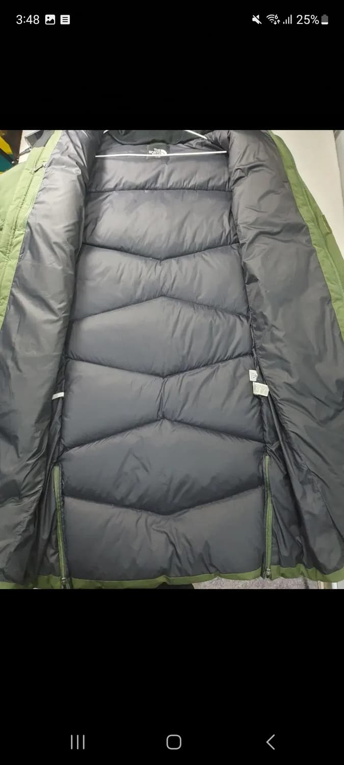 노스페이스 롱패딩 카키 L 상품이미지8