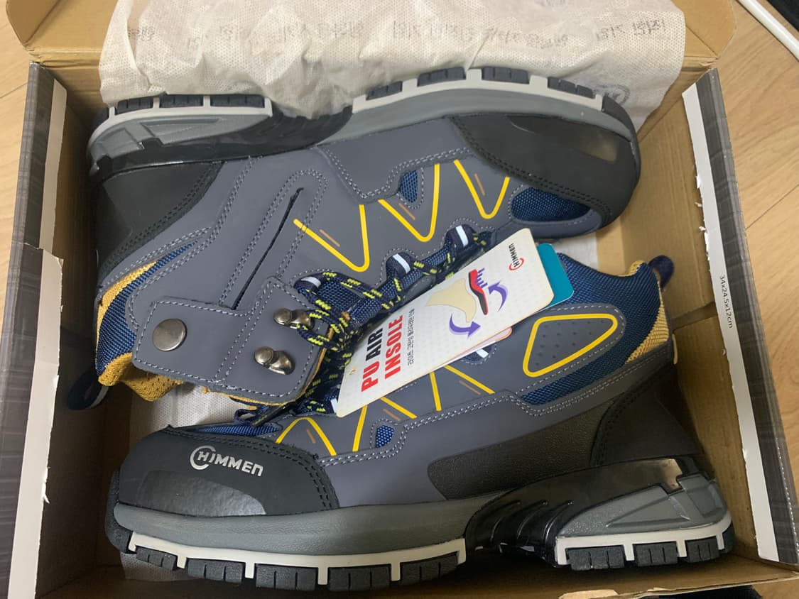 힘맨안전화 새상품 지퍼경량 275 판매 합니다 상품이미지8