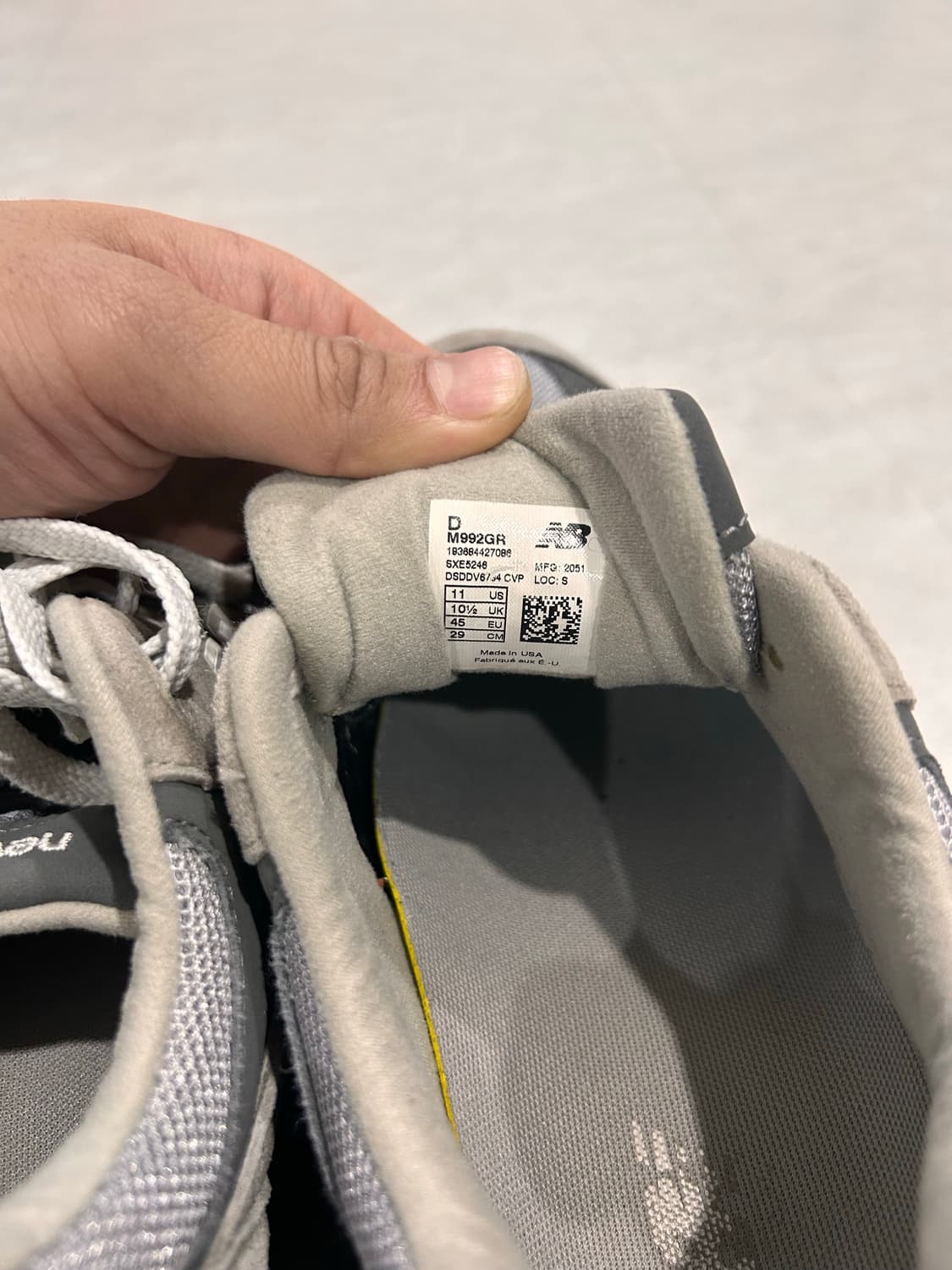 뉴발란스 992D 290 상품이미지4