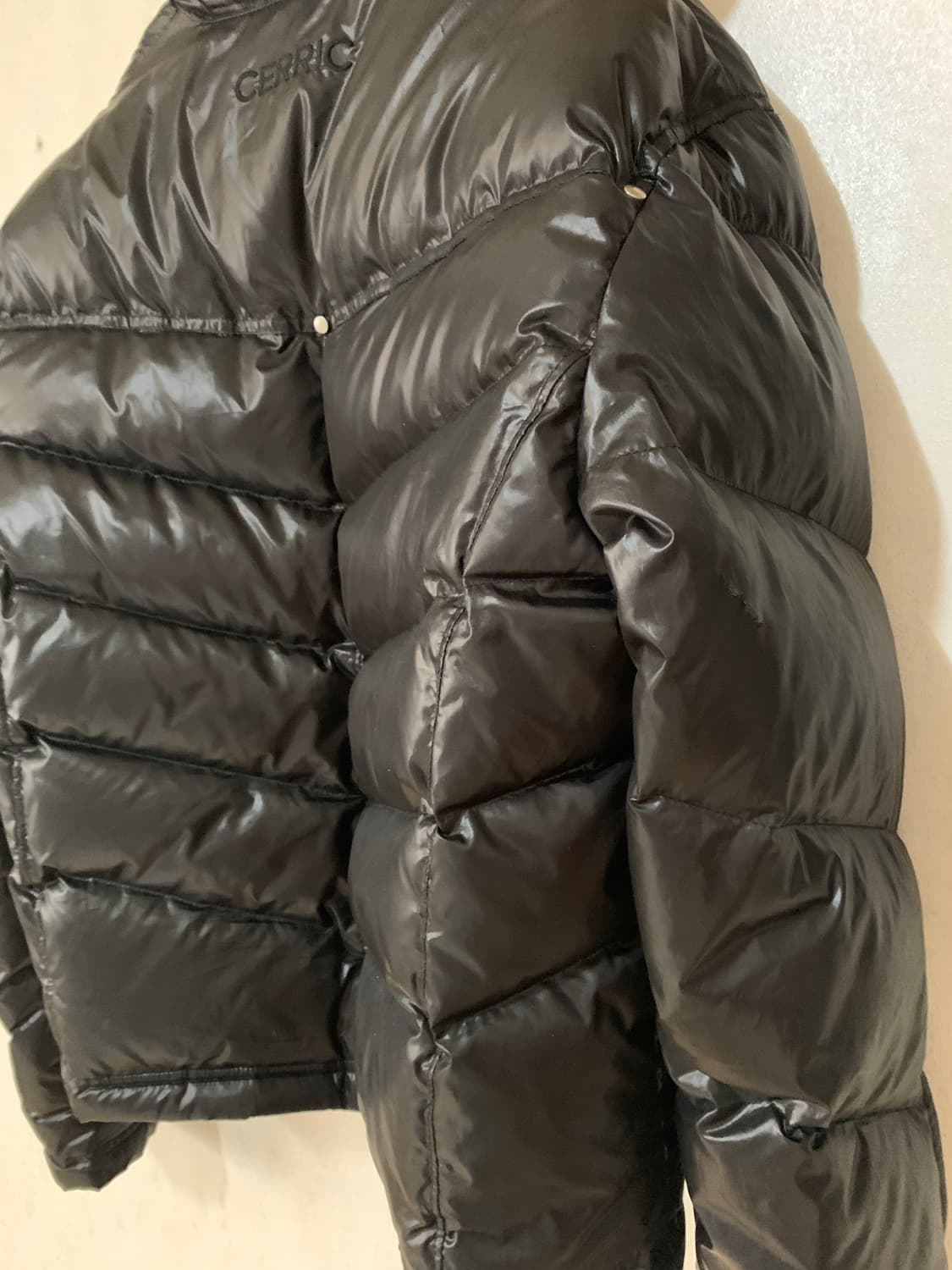 세릭 버클 패딩 블랙 상품이미지6