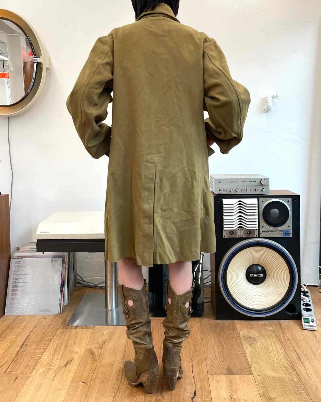 40s 빈티지 울 코트 상품이미지3