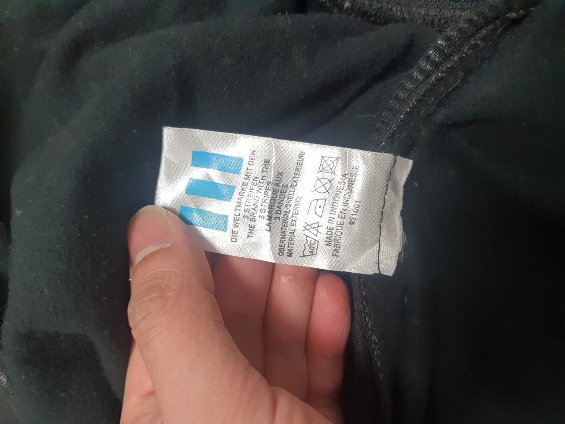 아디다스 칠레62 유광 블랙 금장 트랙탑 S 상품이미지6