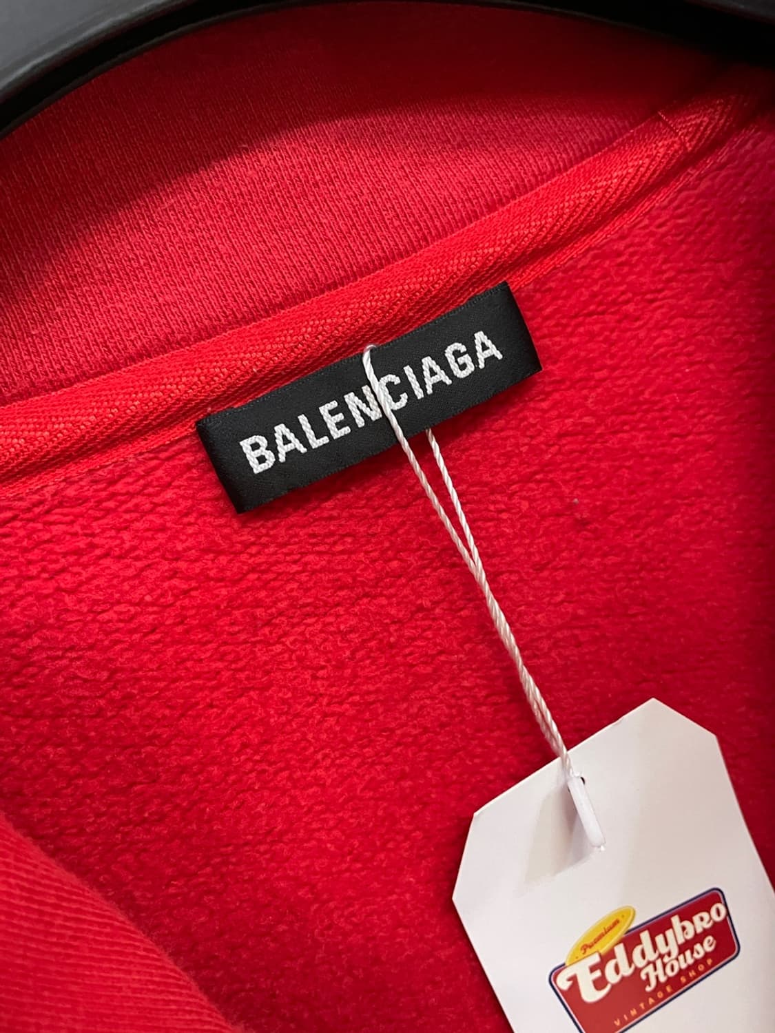 발렌시아가 BB 로고 반집업 맨투맨 상품이미지8