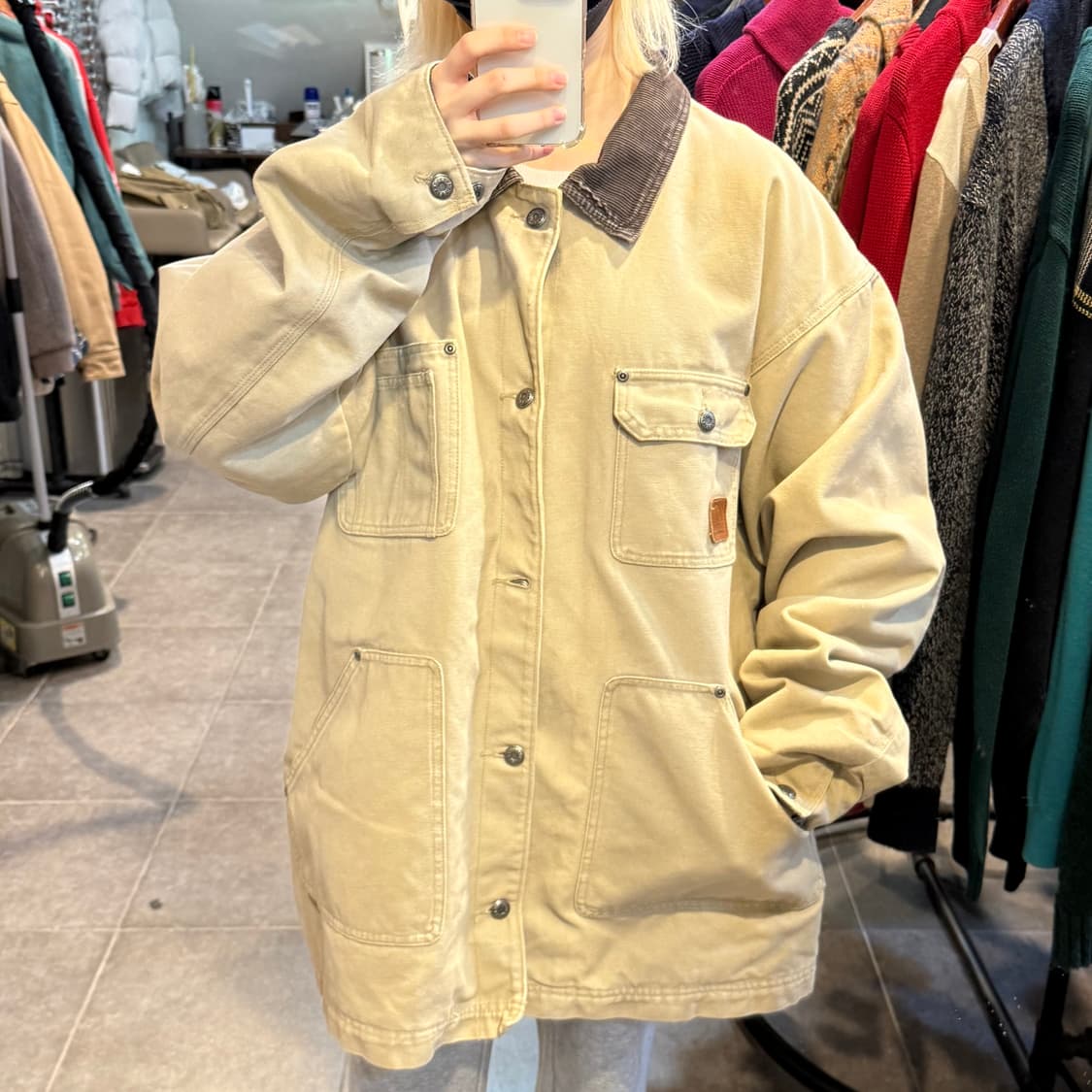 [NO.9] VTG 카라 워크자켓 상품이미지4