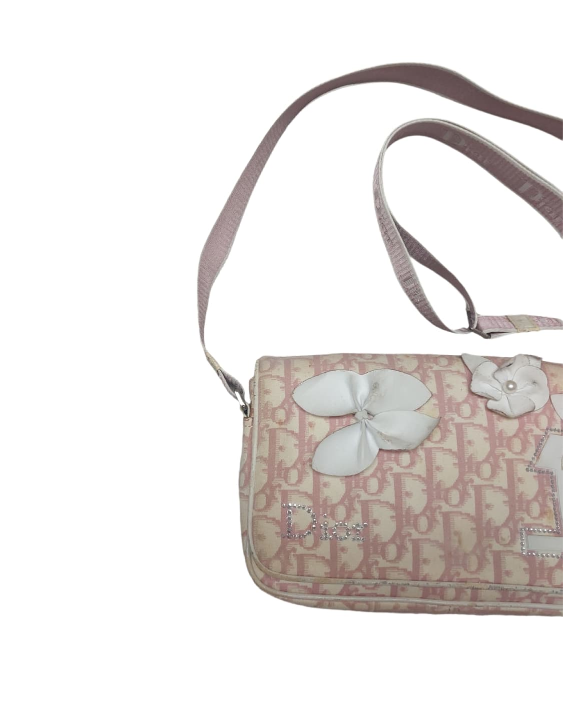 디올 오블리크 걸리 플라워 크로스백 (정품) 상품이미지4