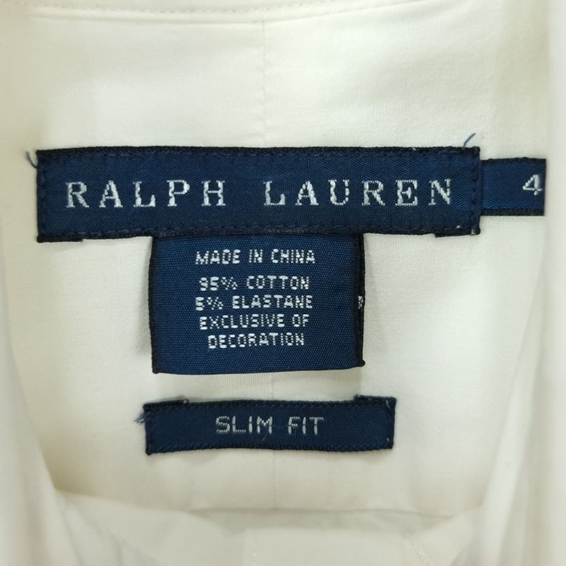 [폴로 랄프로렌] 슬림핏 옥스포드 셔츠 화이트 M19954 상품이미지6