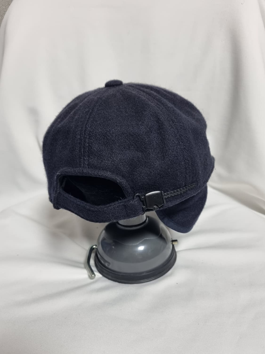 엘레쎄 블랙 빈티지 1993년제작 방한모자 귀달이모자 상품이미지3