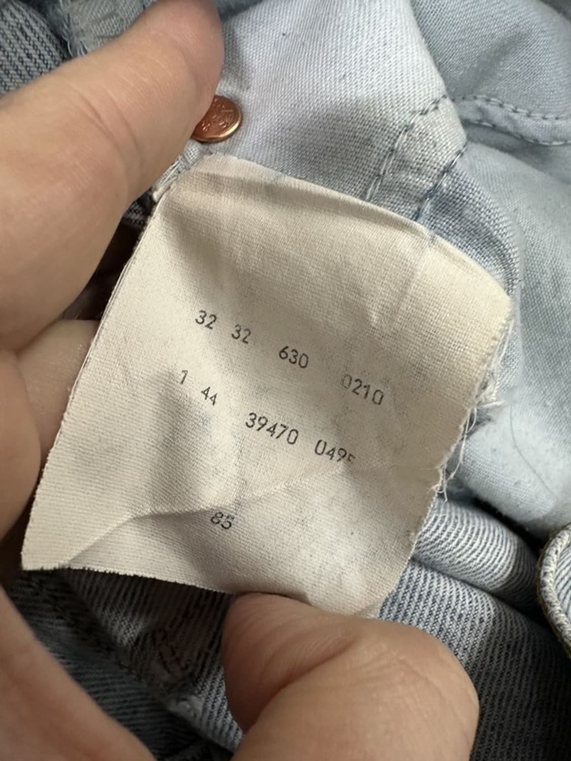 [W32L32] LEVI'S 리바이스630 UK 90s 오렌지탭 빈티지 상품이미지9