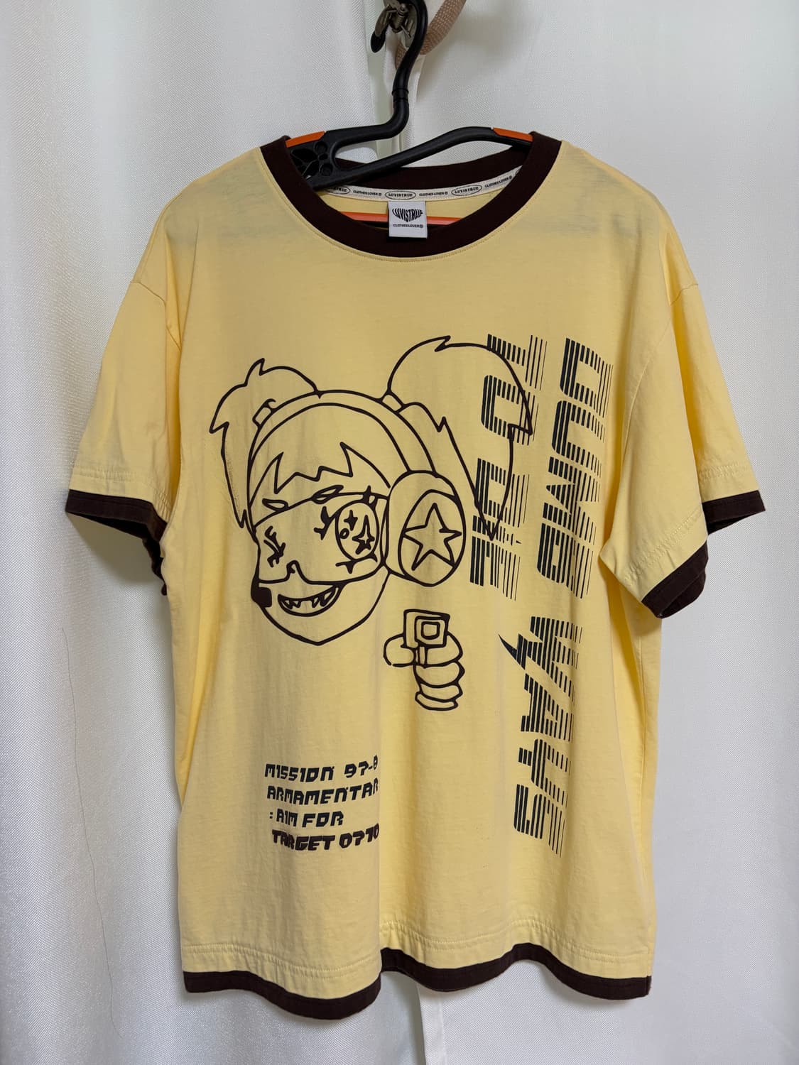 러브이즈트루 반팔 RT ANIME TEE(CREAM) 상품이미지2