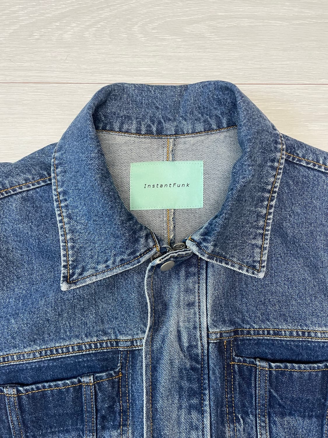InstantFunk Denim Blouson Jacket(남여공용) 상품이미지3