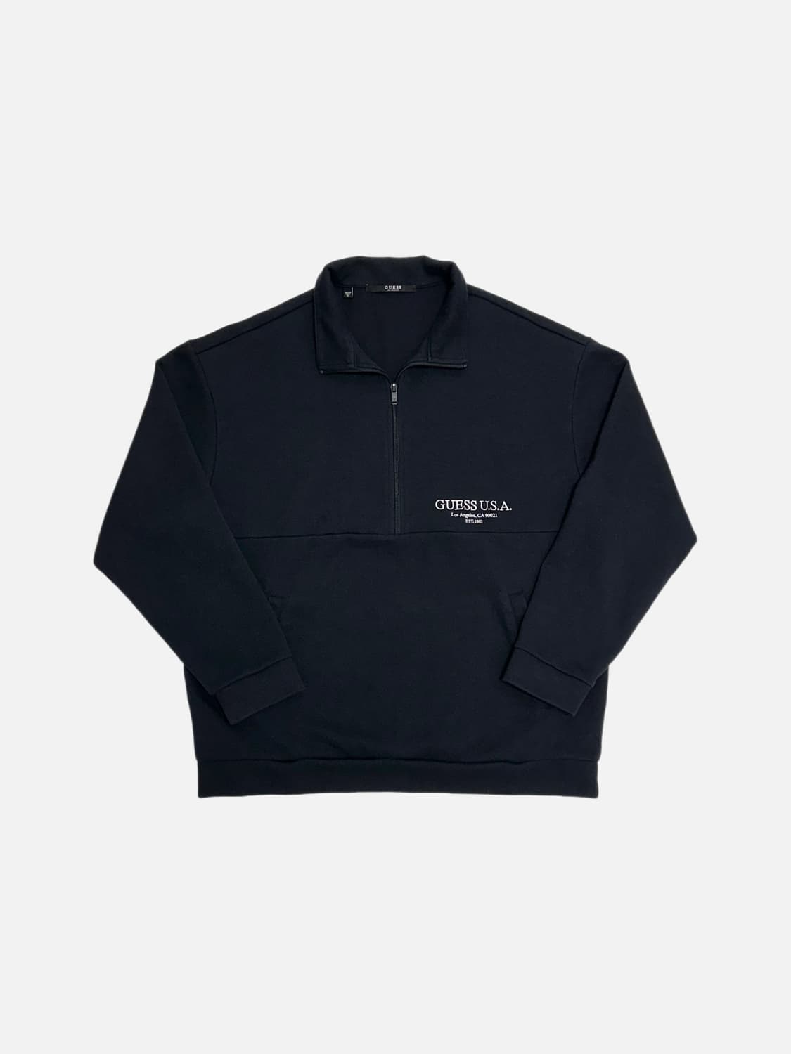 게스 반집업 맨투맨 상품이미지2