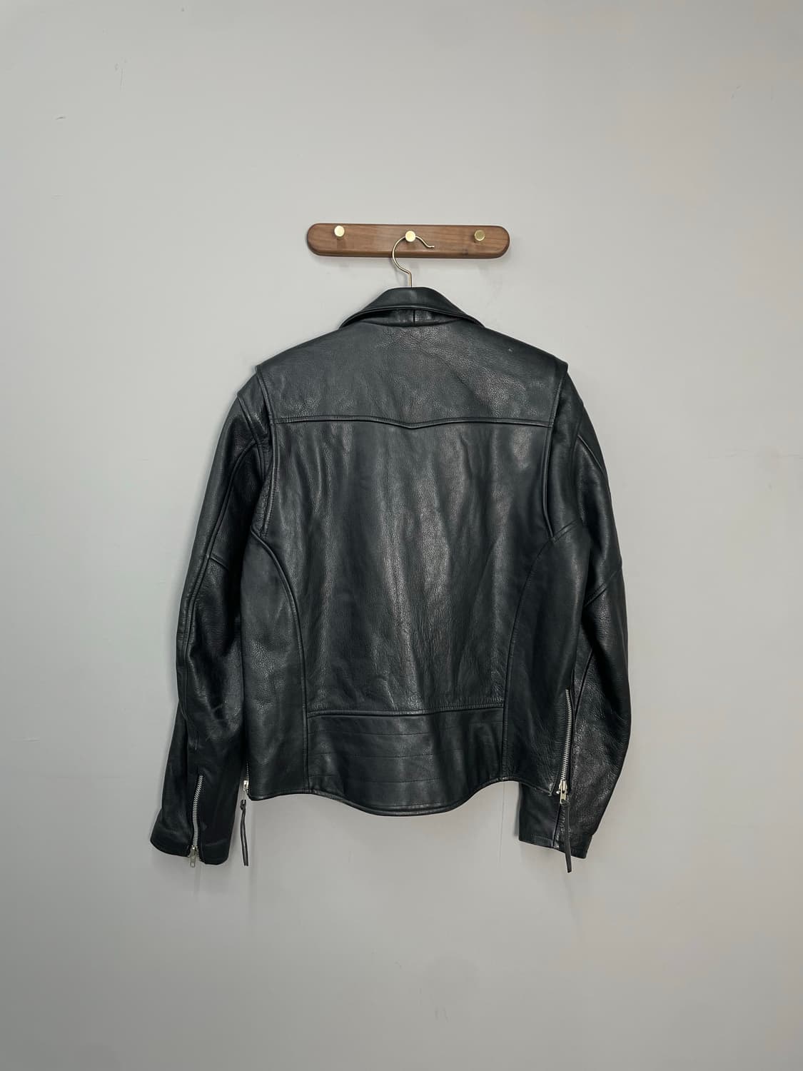 할리 데이비슨 블랙 가죽 라이더 자켓 H2049 상품이미지4