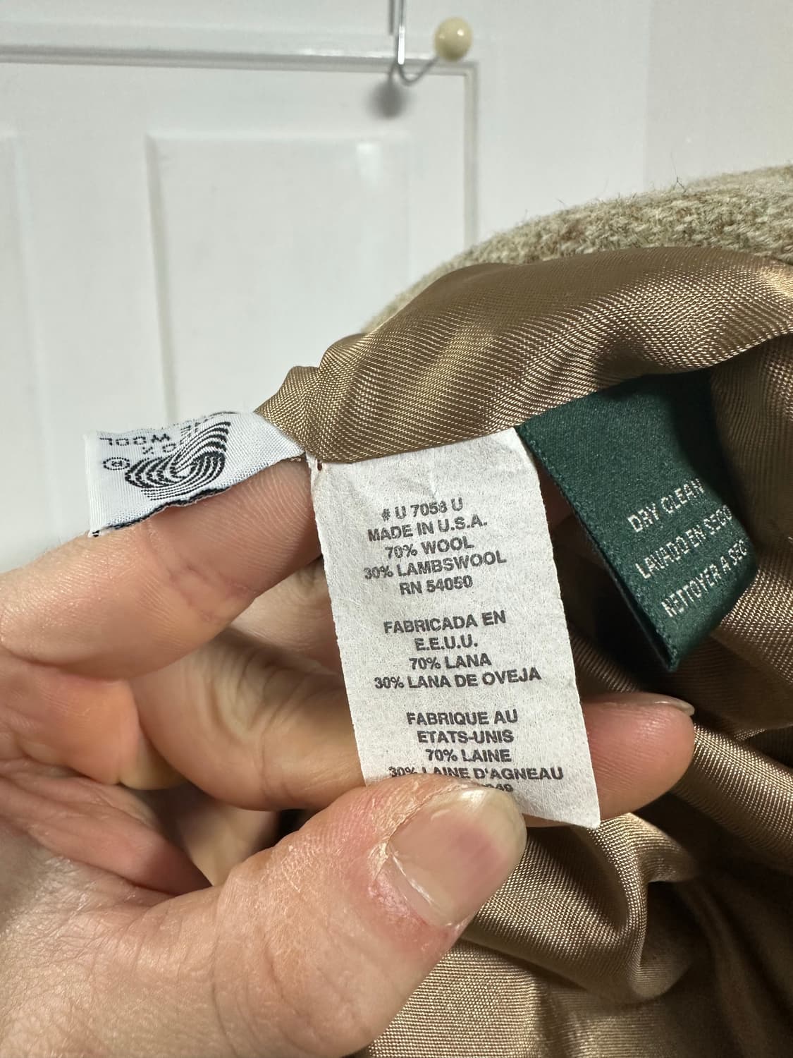 로렌 랄프로렌 헤링본 울 블레이저 상품이미지4