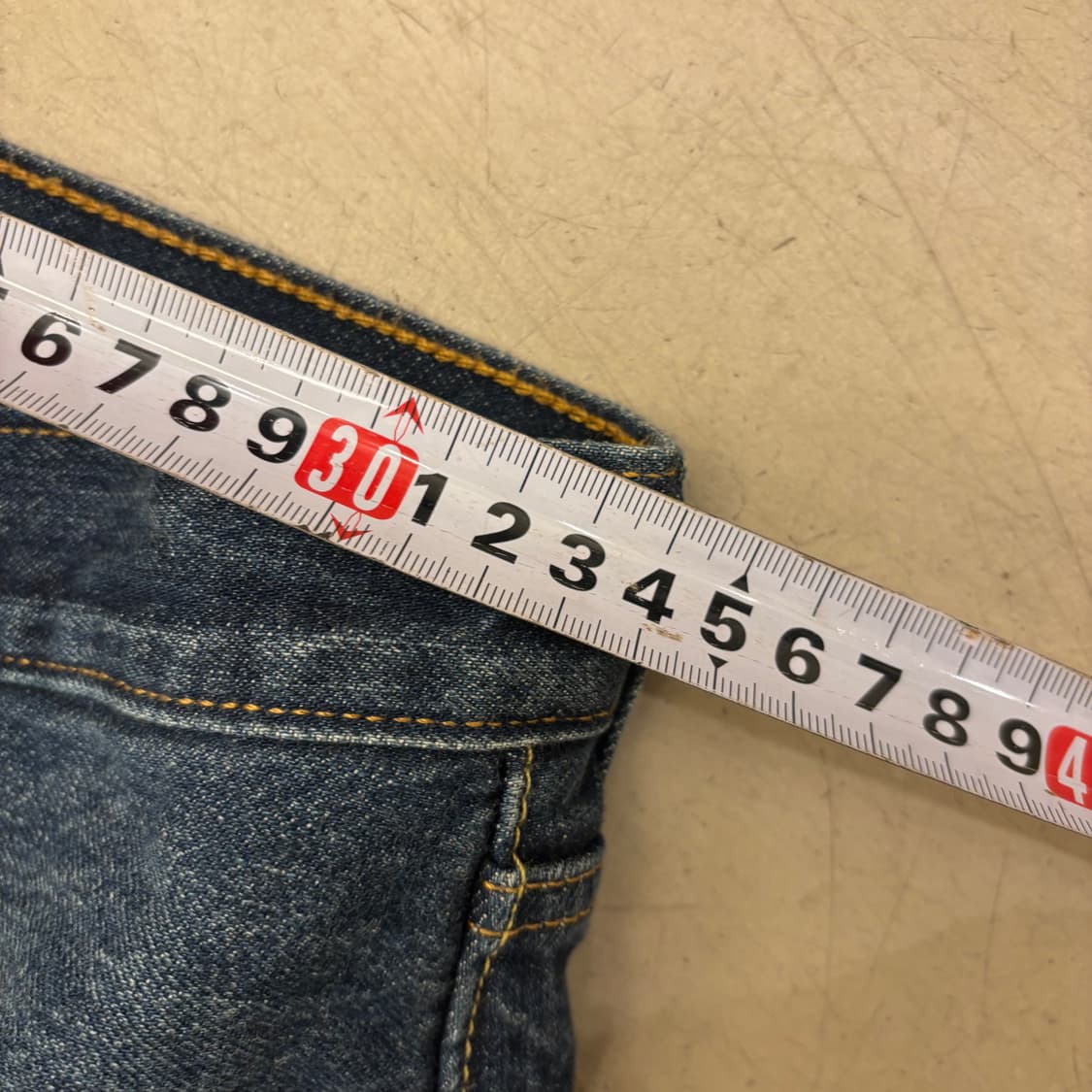 리바이스 501 프리미엄 중청 데님 팬츠 상품이미지6