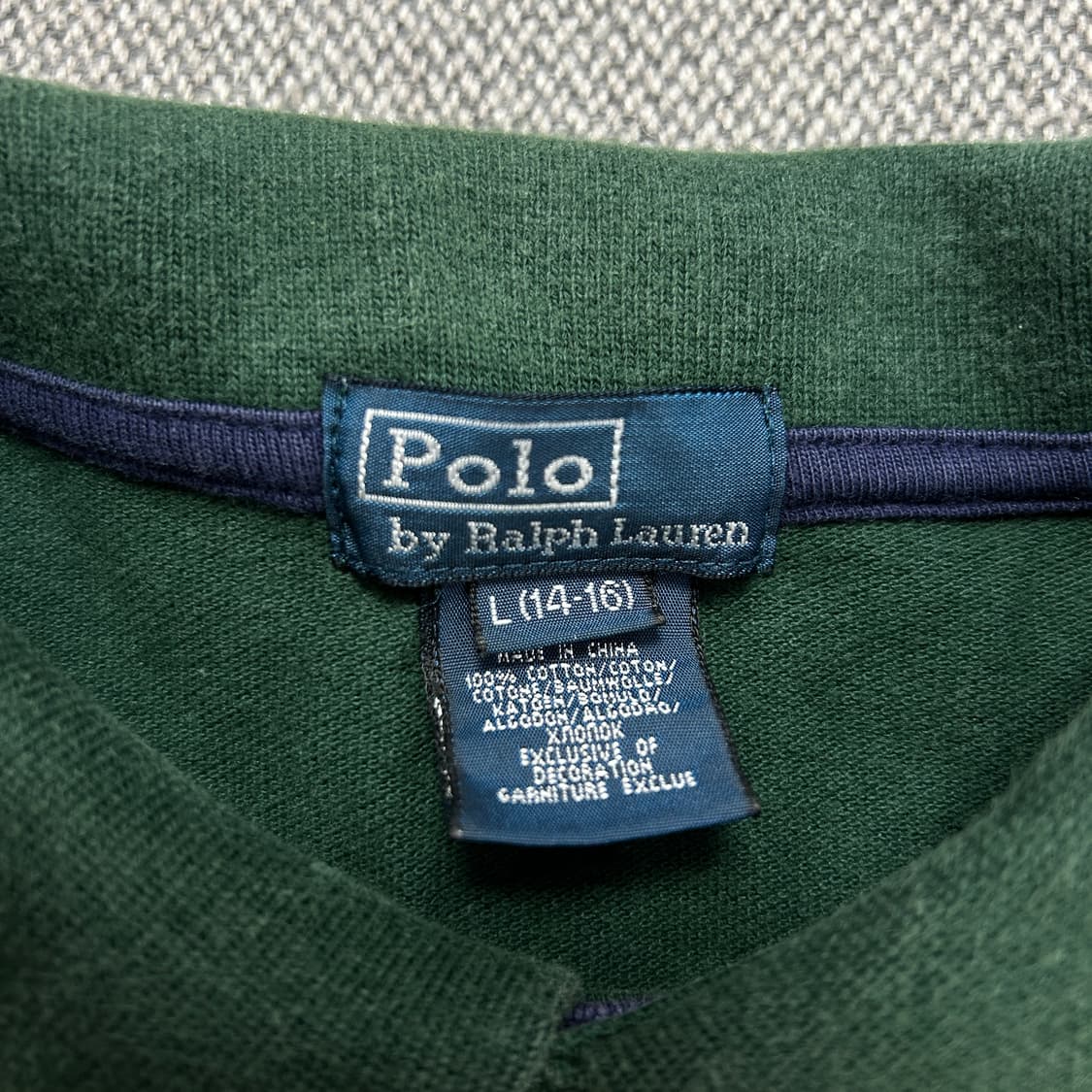 폴로 빅포니 치프키프 롱슬리브(L(14-16)) 상품이미지2