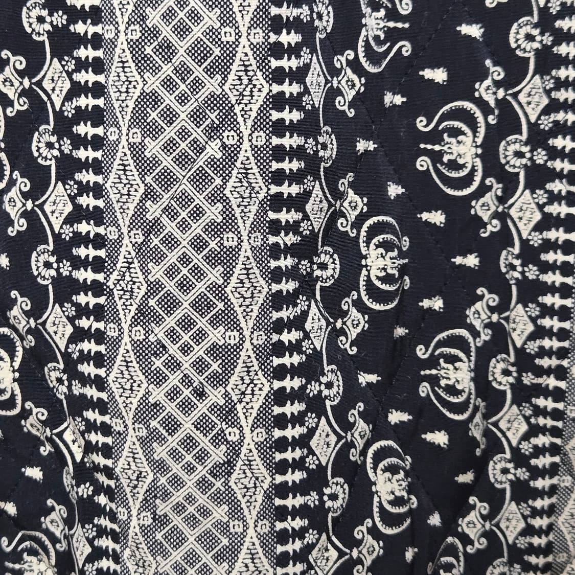 빈티지 퀼팅 자카드 베스트 / 남성 조끼 / 여성 조끼 상품이미지4