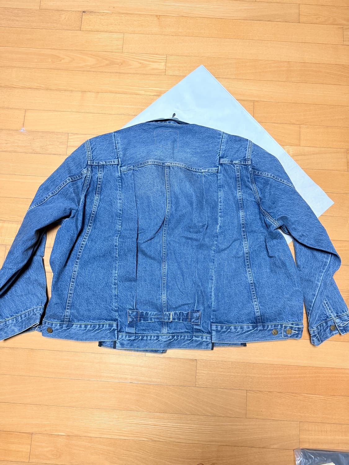 사카이 리바리스 데님 쟈켓 블루 상품이미지5