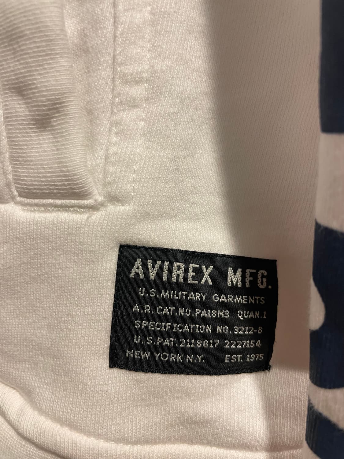 아비렉스 집업 상품이미지2