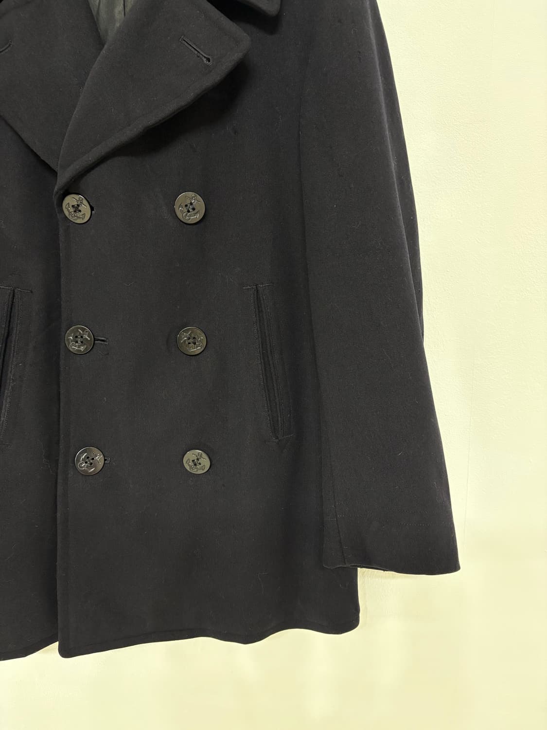 60's USN Kersey Wool 8button Pea Coat 상품이미지3