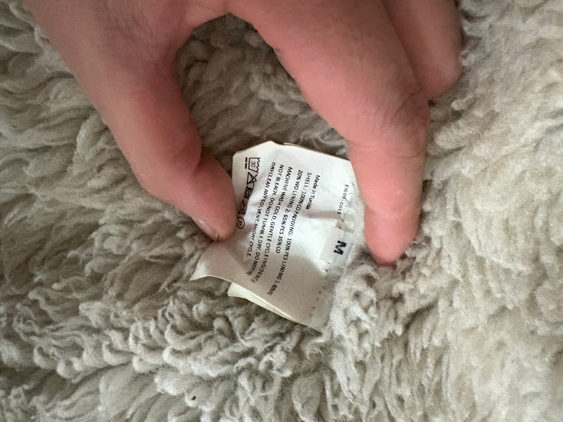 ERL 데님 패딩 M 상품이미지7