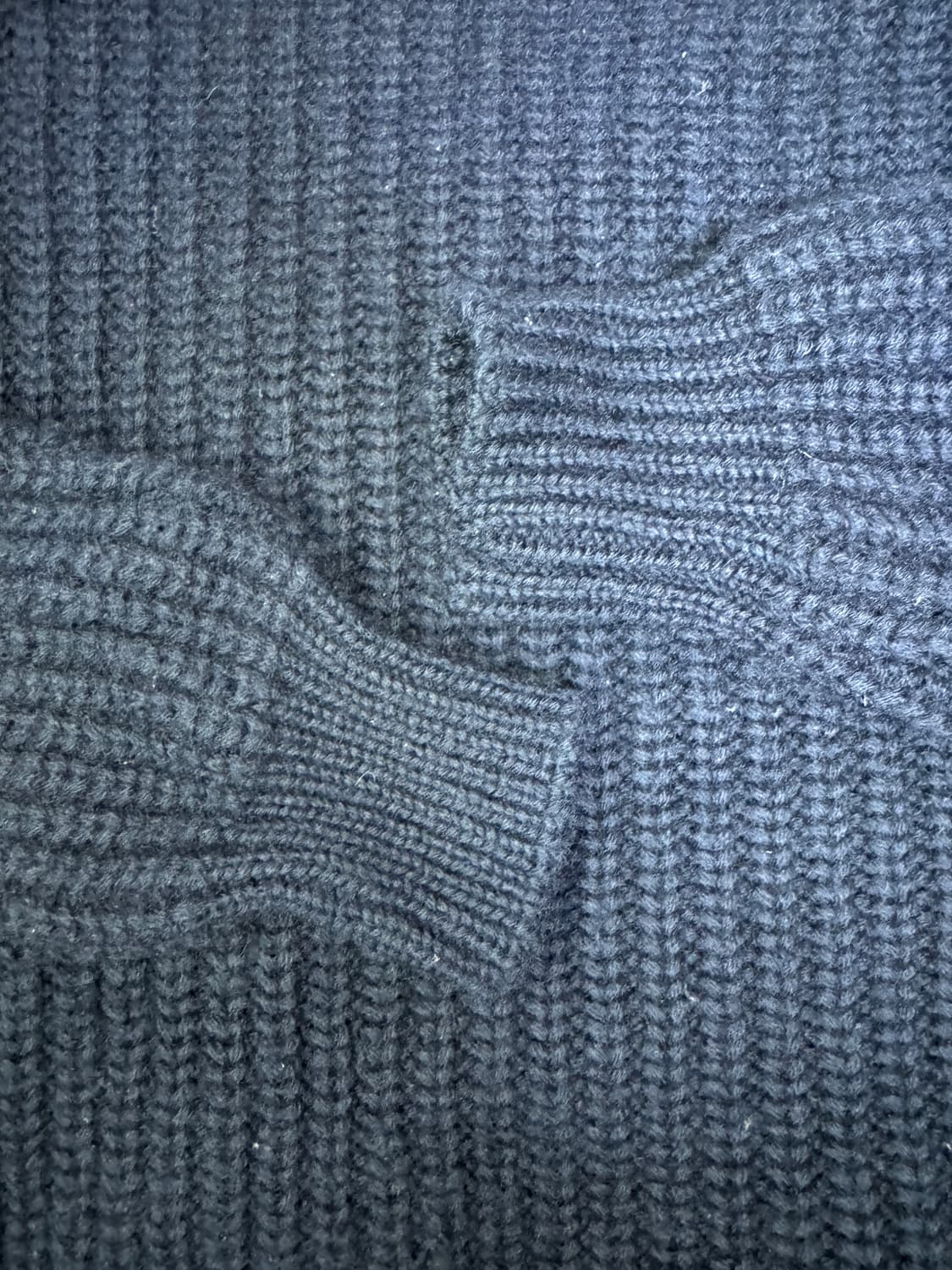 빈티지 재팬 피셔맨 울 니트 네이비 L 상품이미지9