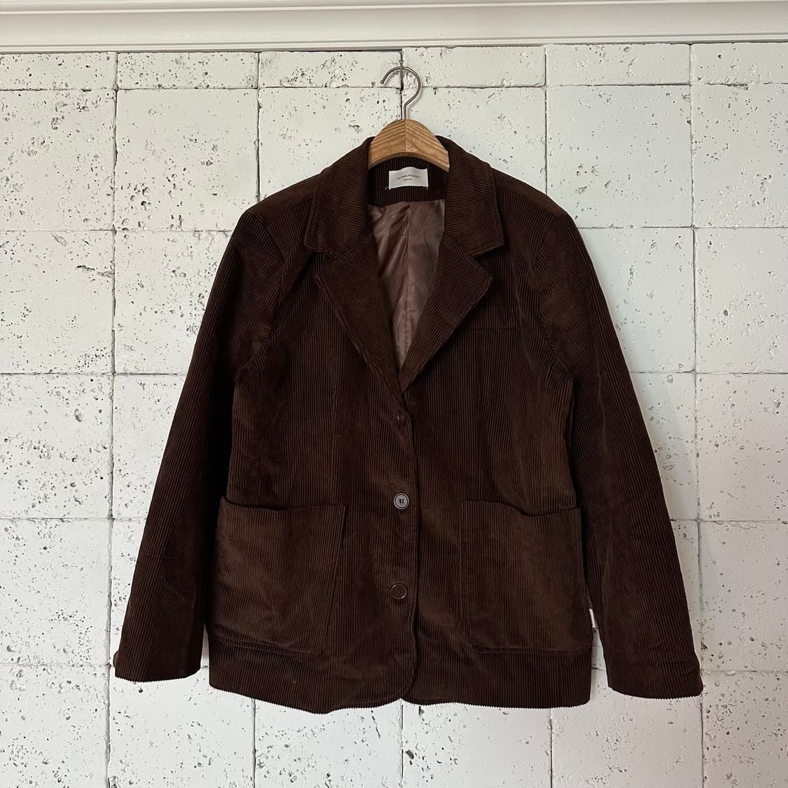 우먼free 더오픈프로덕트 코듀로이 블레이저 상품이미지1