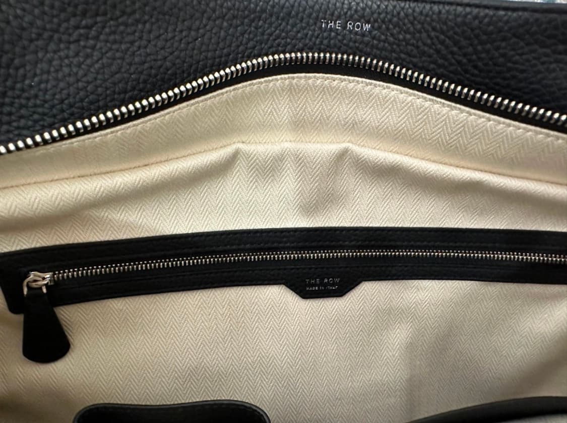 (택포)더로우 the row 포트폴리오 백 라지 블랙 상품이미지7