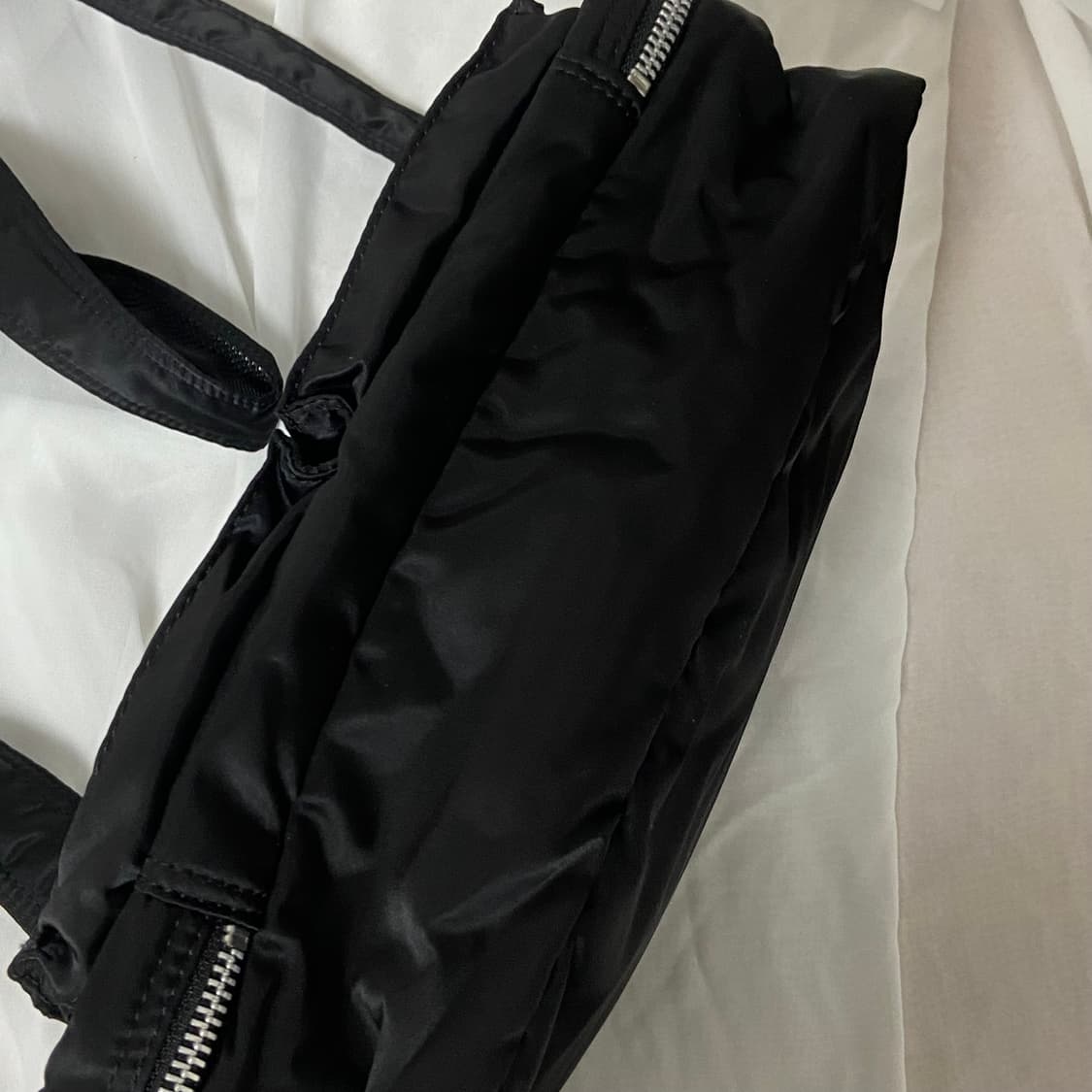 초미품)PORTER 포터 탱커 숄더백 L 블랙 상품이미지7