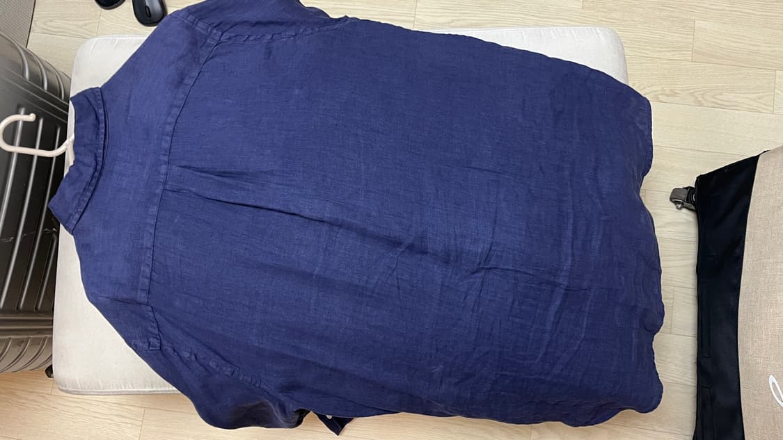 폴로랄프로렌 여성 클래식핏 린넨 셔츠 라지 사이즈 상품이미지2