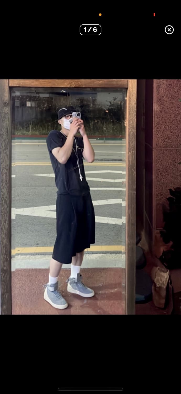 급처) 어콜드월 하이탑 스니커즈 265 상품이미지5