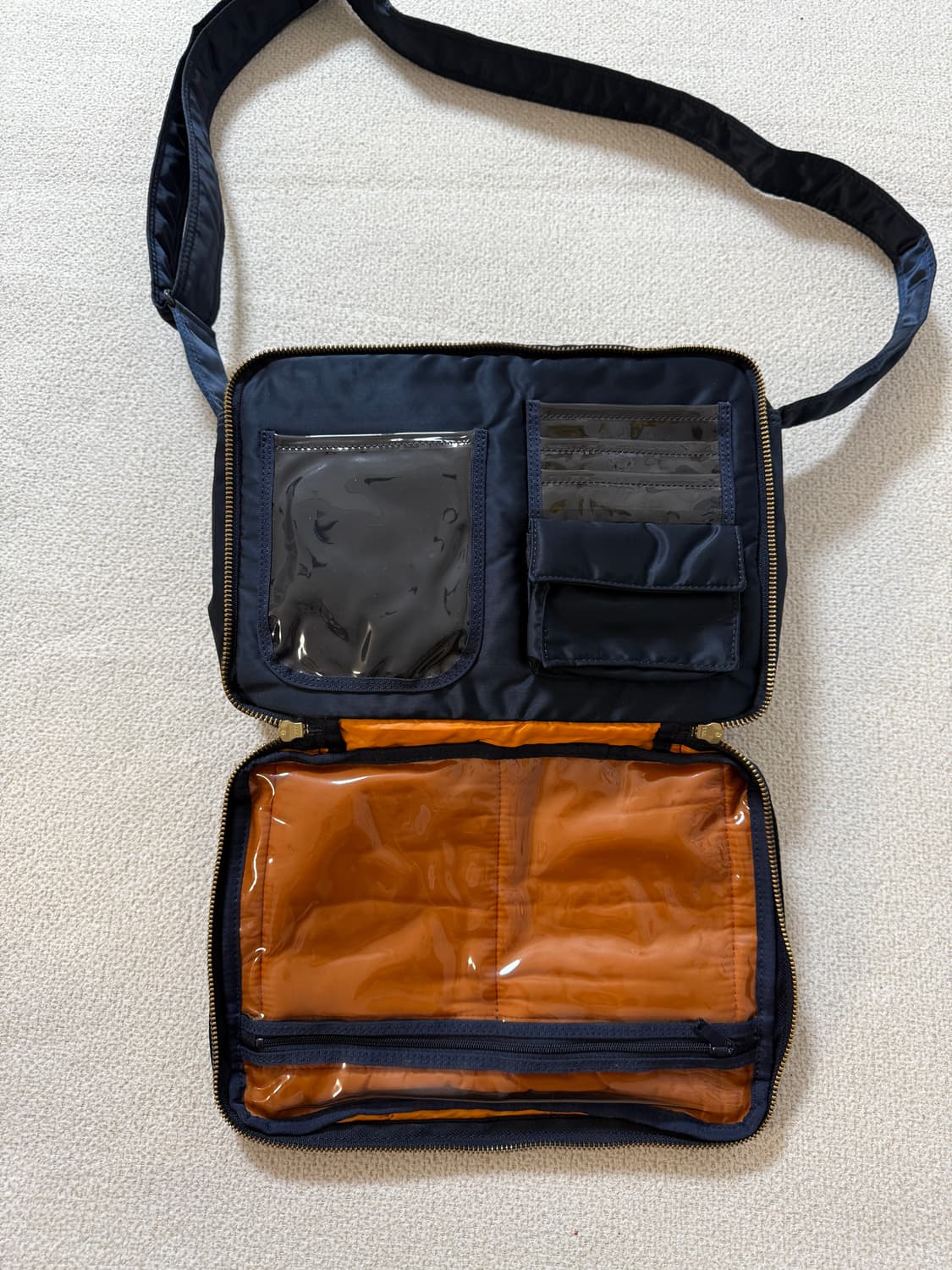 (신형) PORTER 포터 탱커 숄더백 L 네이비 상품이미지7