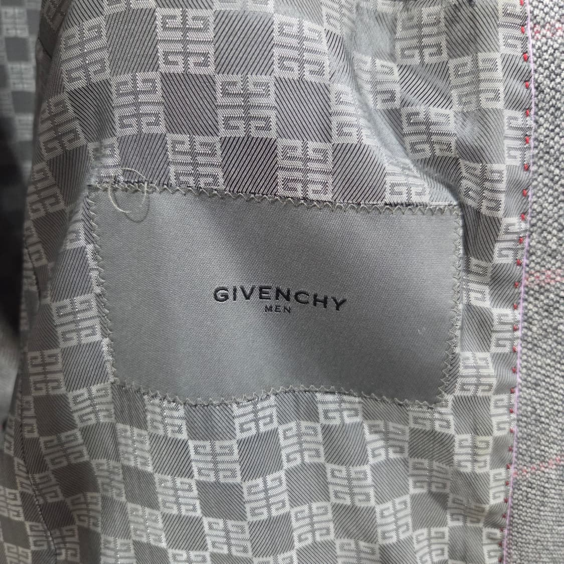 지방시 체크 블레이저 자켓 41R 상품이미지2